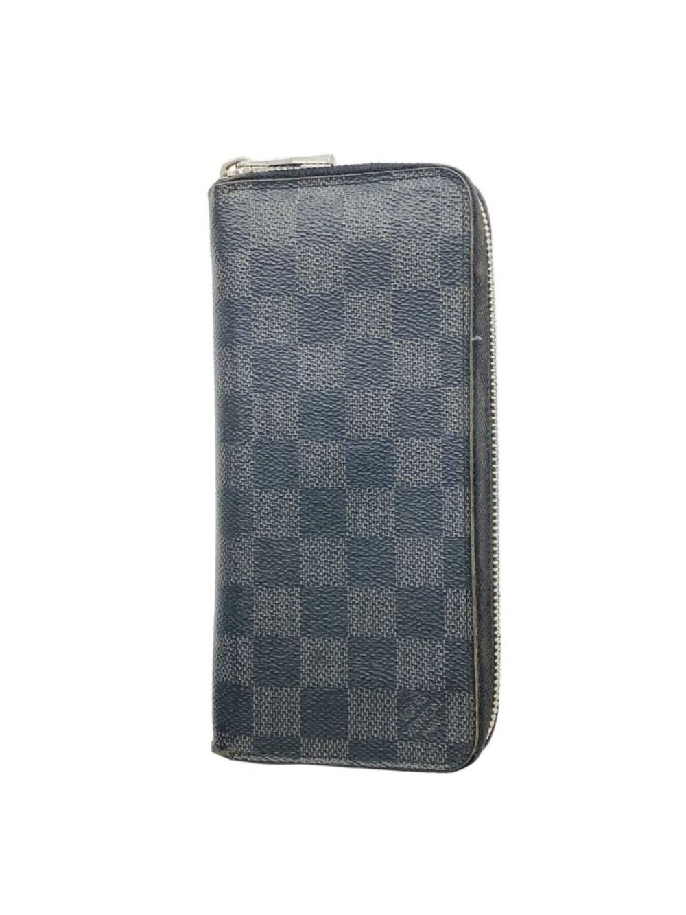 Louis Vuitton Wallet Damier Graphite Zippy Vertical Black Gray